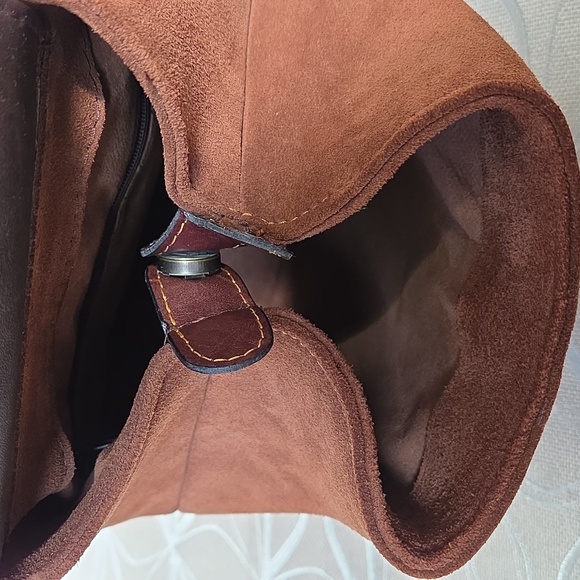 MC Buenos Aires Suede Sling Backpack! main image 7